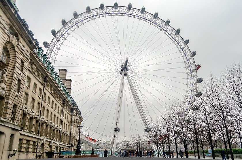 Cabine og the London Eye