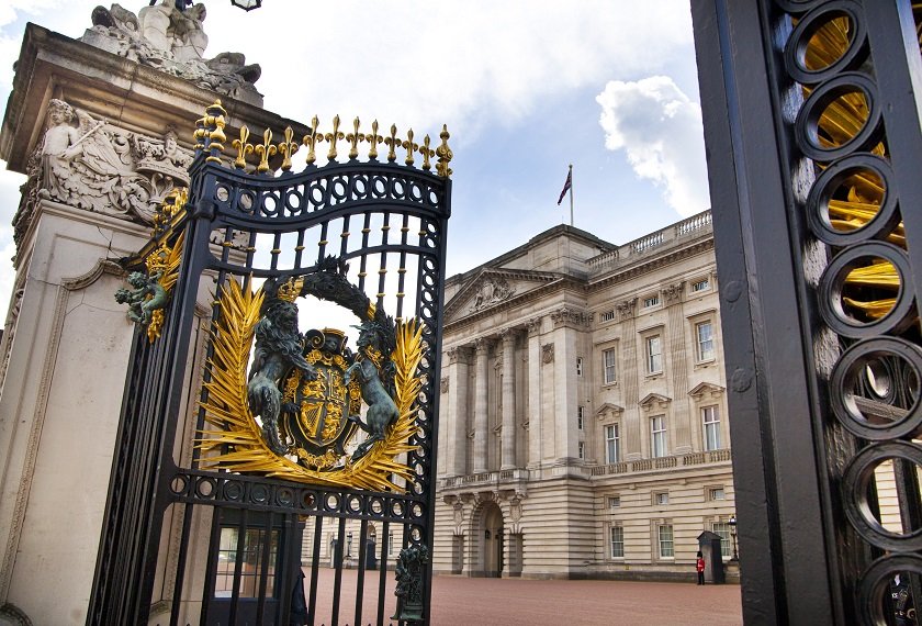 Vstup do Buckinghamského paláce